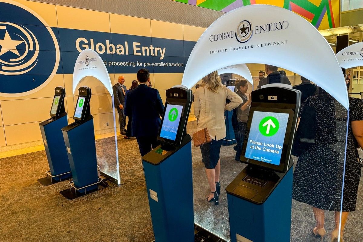 Global Entry kiosks